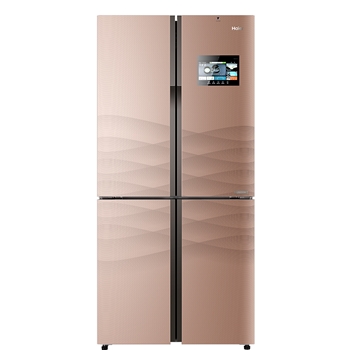 海尔（Haier）458升冰箱 变频风冷无霜冰箱 互联网冰箱 智能大屏交互冰箱 Smartfresh智能杀菌冰箱BCD-458WDIAU1