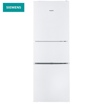 西门子(SIEMENS) 232升 三门冰箱 小型电冰箱 组合冷冻 简约外观（白色） BCD-232(KG23N111EW)