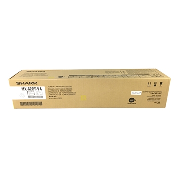 夏普（SHARP）MX-62CT-YA 黄色 墨粉盒 适用于夏普MX-6240N MX-7040N