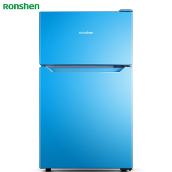 容声(Ronshen) 92升冰箱 小型迷你双门电冰箱 节能静音冰箱 母婴冰箱 两门冰箱 零食存储冰箱 迈锡尼蓝 容声冰箱BCD-92D11D