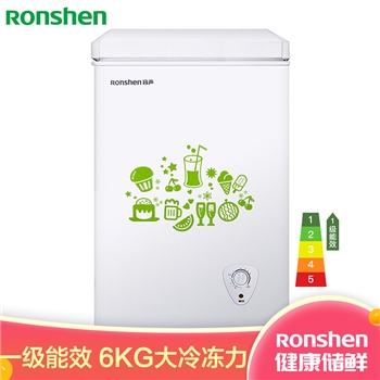 容声(Ronshen)BD/BC-100MB 100升家用小型冰柜 冷藏冷冻转换 迷你冷柜 节能单温冰箱