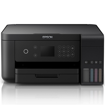 爱普生（EPSON）L6168墨仓式精英款 彩色无线多功能一体机（打印 复印 扫描 wifi 有线 自动双面）