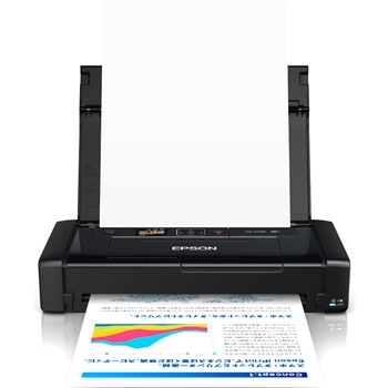 爱普生（EPSON）WF-100 便携式  墨仓式 打印机 高速图形设计专用彩色双黑打印机