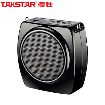 得胜（TAKSTAR）E5M有线蓝牙便携式扩音器 教学专用教师小蜜蜂导游户外喇叭扩音器 耳麦腰挂小音箱 典雅黑