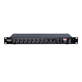 得胜（TAKSTAR）TS-808V八路智能混音器 会议系统安装录播监控等场合使用