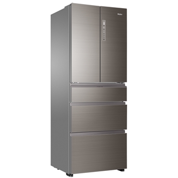 海尔（Haier）BCD-425WDGN风冷变频冰箱 多门冰箱425升冰箱  五门精细冰箱 存储干湿分储冰箱 无霜冰箱 