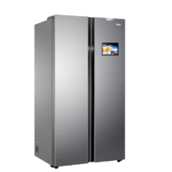 海尔/Haier BCD-610WDIEU1(EX) (海尔冰箱 BCD-610WDIEU1(EX) 对开风冷（自动除霜）耀世银