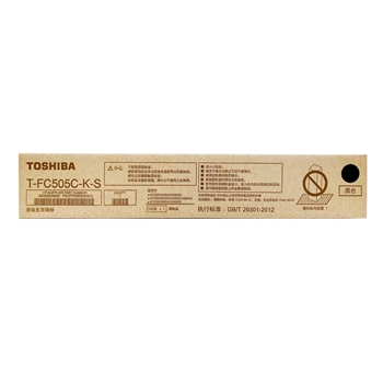 东芝（TOSHIBA）T-FC505C-K-S原装碳粉（墨粉）（适用2000AC/2500AC/2505AC/3005AC/3505AC/4505AC/5005AC）