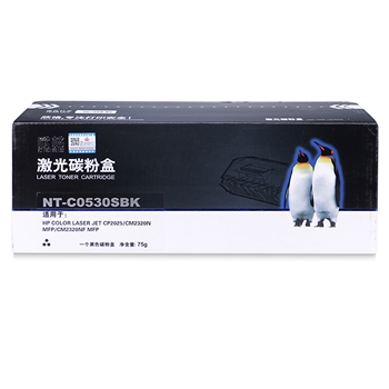 欣格 CC530A碳粉盒 NT-C0530SBK 黑色适用惠普 CP2025 CM2320n CM2320nfMFP 打印机 
