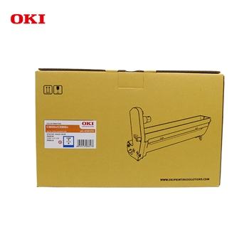 OKI C5600N/C5900N 原装激光LED打印机青色硒鼓原厂耗材27000页 货号43381731