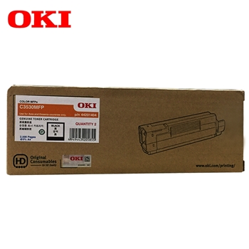 OKI C3530MFP 激光打印机原装黑色墨粉墨仓 货号44201404