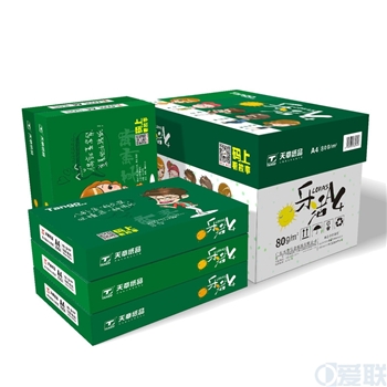 天章（TANGO）乐活天章 A4 80g 复印纸 500张/包 5包/箱