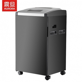 震旦AURORA 金属外壳细碎办公大功率大型碎纸机 5级保密 18张60分钟40L碎CD碎卡静音 AS18210CD
