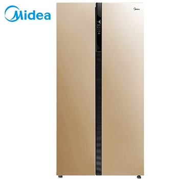 的Midea BCD-535WKZM（E） (美的(Midea)冰箱535升 对开门风冷无霜双开门智能纤薄电冰箱