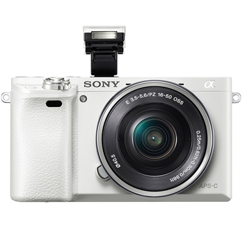 索尼（SONY）Alpha 6000L APS-C微单数码相机 标准套装 白色（SELP1650镜头 ILCE-6000L/A6000L/α6000）