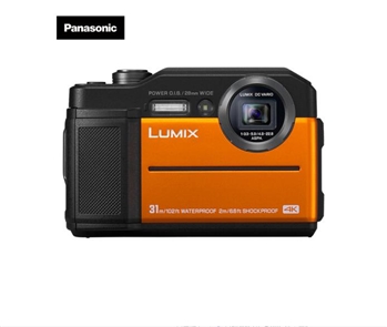 松下（Panasonic）TS7 橙色 防水运动相机/五防相机 防水、防尘、防震、防冻、防压、4K、WIFI智连