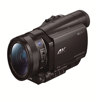 索尼（SONY）FDR-AX100E 4K高清数码摄像机 1英寸CMOS 光学防抖 12倍光学变焦 蔡司镜头 支持WIFI/NFC传输