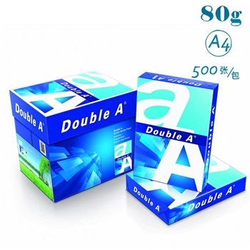 达伯埃(Double A) 80g/A4 复印纸 500张/包 5包/箱 白色 80g/A4 5包/箱