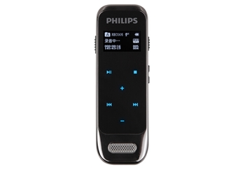飞利浦（PHILIPS）VTR6600 8GB 学习记录 高清触摸数字降噪录音笔 锖色
