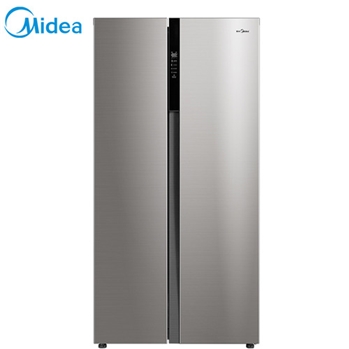 美的(Midea)对开门冰箱 525升 变频无霜 中央智控 智能节能电冰箱 星际银 BCD-525WKPZM(E)