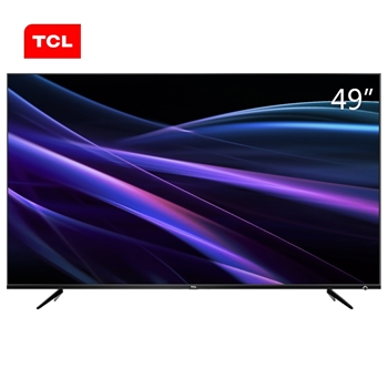 TCL 49P6 49英寸4K金属超窄边LED液晶电视 支持有线/无线连接 3840x2160分辨率 LED显示屏 二级能效 