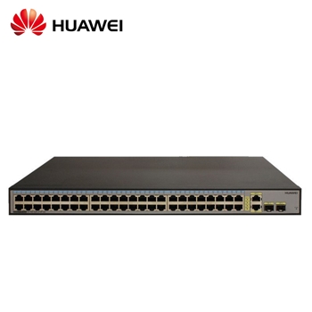 华为（HUAWEI）S1700-52R-2T2P-AC 交换机 黑色 非网管48口百兆以太网 