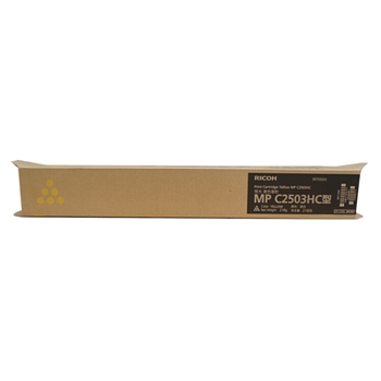 理光（Ricoh） MP C2503HC 黄色碳粉盒 大容量 适用于MPC2011SP/2003SP/2503SP/2004SP/2504SP
