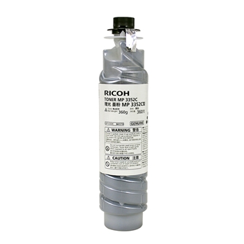 理光（Ricoh）MP3352C 黑色 墨粉/碳粉360g 适用MP2352SP/2852/2852SP/3352/3352SP/2553SP/3053SP/3353SP 打印量11000页