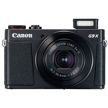 佳能（Canon）PowerShot G9X Mark II 数码相机 CMOS传感器 约2010万有效像素 3.0英寸液晶屏 3倍光学变焦 自动对焦 无内置存储