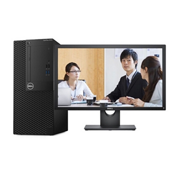 戴尔（DELL）OptiPlex 3050台式电脑  I5-7500/4GB/256G+1TB/DVDRW/Win10 H/键鼠/3年上门服务/E2216H 显示器 21.5寸