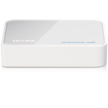 普联（TP-LINK）SF1005+ 100Mbps 桌面式非网管交换机 5口百兆 