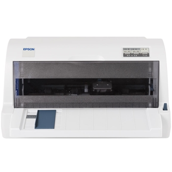 爱普生（EPSON） LQ-615KII 针式打印机 82列 1+3层拷贝 有线网络 白色