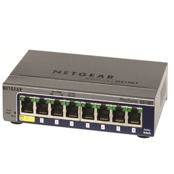网件（NETGEAR）GS108T v2 8口全千兆智能网管型交换机端口汇聚链路聚合交换器d