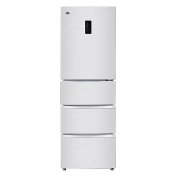 晶弘(KINGHOME) BCD-319WPQC 银色 四门冰箱  风冷式无霜 电脑控温 变频 一级 