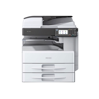 理光 RICOH MP2501SP 黑白数码复合机 A3幅面/复印/打印/扫描/双面复印/支持有线网络功能/ (两纸盒 双面送稿器 工作台)白色
