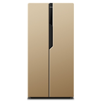 康佳（KONKA）400升 电脑温控 纤薄机身 静音节能 魔幻净味 对开门冰箱 （金色）BCD-400EGX5S d