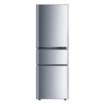 康佳（KONKA）192升 三门冰箱 家用小型 电冰箱 软冷冻室 节能保鲜 静音省电（银色）BCD-192MT d