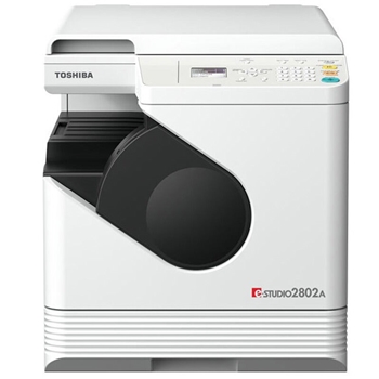 东芝(TOSHIBA)黑白激光数码复合机 DP-2802A(e-STUDIO2802A) A3幅面 网络打印/复印/扫描 标配一纸盒 加配盖板 