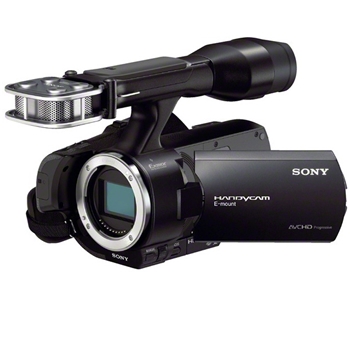 索尼（SONY）NEX-VG30EM 可更换镜头高清数码摄像机套装 23.5 x 15.6mm（APS-C画幅）CMOS传感器 约1610万有效像素 E PZ 18-105mm F4镜头 