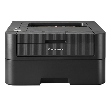 联想(Lenovo) LJ2405 黑白激光式打印机 官方标配 不支持网络打印 手动双面打印 黑色