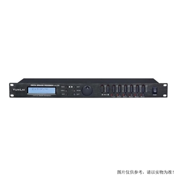 云籁(YUNlai)专业音频处理器 LA-226 3个输入接口 6个输出接口 24位数字音频系统处理器