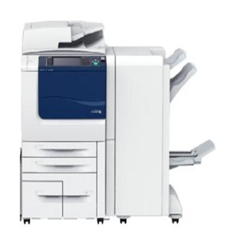 富士施乐（Fuji Xerox）DocuCentre-V 7080 CP 黑白激光复合复印机  （4T配置+B1型装订器+B1型装订器的小册子制作单元+打孔单元）