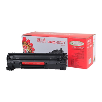 天威(PrintRite)打印机硒鼓 CC388A 专业装 (红包) 黑色