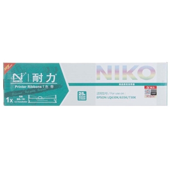 耐力 (NIKO) N LQ630K 黑色色带架 适用于LQ800K/LQ300K/3000k+/300+/300 长度10m*宽度12.7mm