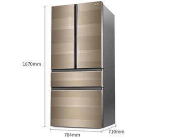 海信（Hisense）486L冰箱 风冷无霜冰箱多门四门冰箱变频冰箱静音电冰箱 海信电冰箱BCD-486WTDGVBPI 