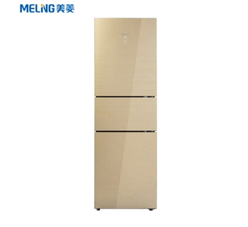 美菱（MeiLing） BCD-221WE3B 221升风冷无霜 宽幅变温 三开门冰箱 