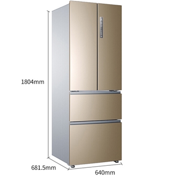 海尔（Haier）冰箱多门对开门331升风冷无霜节能三挡变温区家用电冰箱BCD-331WDPT
