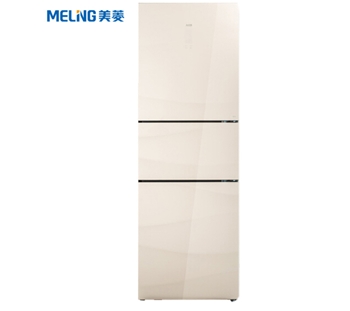 美菱(MELING) BCD-272WP3B 风冷变频 玻璃面板 中门宽幅变温三门冰箱