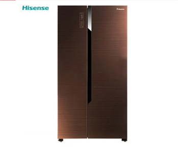 海信（Hisense） 630升冰箱对开门冰箱 变频冰箱风冷无霜一级能效冰箱 节能静音冰箱玻璃面板冰箱 海信冰箱BCD-630WTDGVBPI 玛瑙钛晶