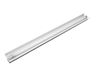 日光灯商场超市教室传统日光灯管替换灯具 单管16wLED带罩长123CM 白光6500K